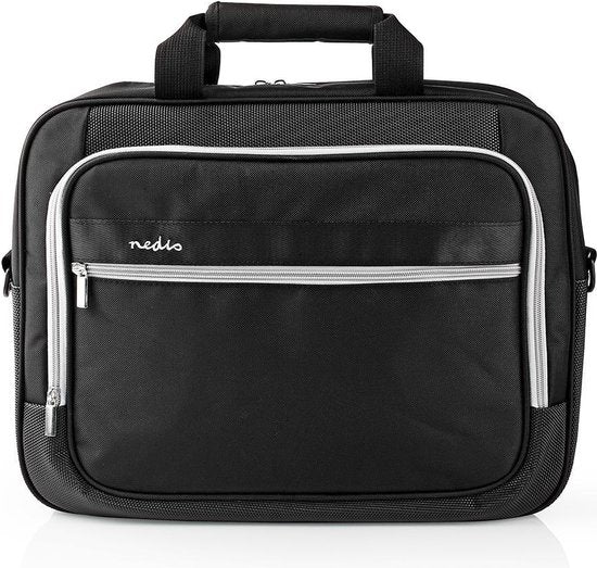 Nedis Notebook-Tas - 15 - 16 " - Draagriem - 10 Compartimenten - 110 mm - 320 mm - 390 mm - Polyester - afbeelding 1