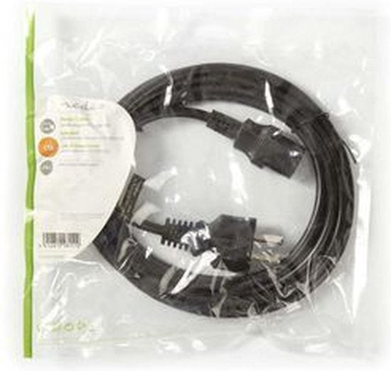 Nedis electriciteitssnoer Zwart m C13 - afbeelding 10