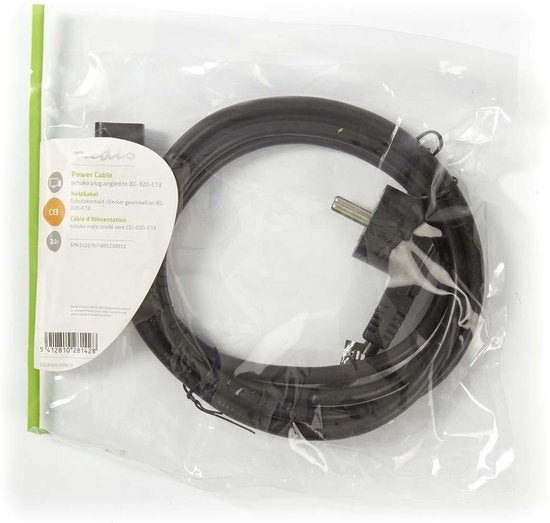 Nedis electriciteitssnoer m Netstekker type C13 - afbeelding 12