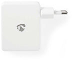 Nedis Oplader - 24 W - 4x 2.4 A - Outputs: 4 - 4x USB-A - Geen Kabel Inbegrepen - Single Voltage Output - Wit - afbeelding 11