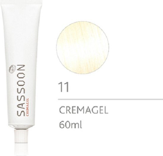 Sassoon Cremagel Permanent #11  Haarkleuring 60ml - afbeelding 1