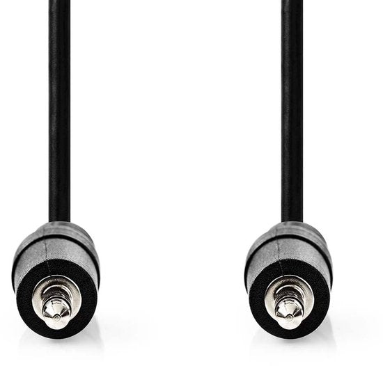 Nedis Stereo-Audiokabel - 3,5 Male - 3,5 Male - Vernikkeld - m - Rond - Zwart - Label - afbeelding 8