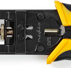 Nedis Antennekabel Installatiegereedschap - Krimptang - Geel / Zwart - ABS / Staal - afbeelding 6