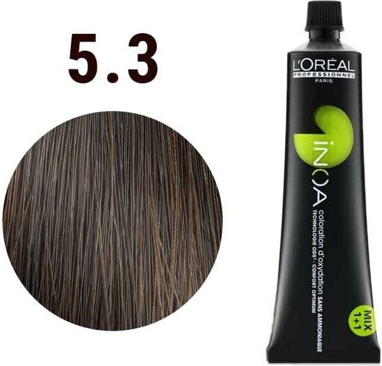 L'Oréal Professionnel - Haarverf - iNOA - 60ML - 5.3 - afbeelding 4