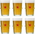Heineken - Bierglas Silver 250ml - 6 stuks - afbeelding 1