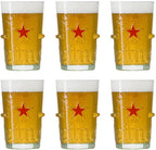 Heineken - Bierglas Silver 250ml - 6 stuks - afbeelding 1