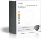 Nedis Netwerk Kabel Rol - CAT5e - Stranded - U/UTP - Koper - 100.0 m - Binnenshuis - Rond - PVC - Grijs - Gift Box - afbeelding 6