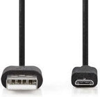 Nedis USB-kabel m 2.0 Micro-USB B Zwart - afbeelding 28