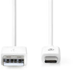 USB-Kabel - USB 2.0 - USB-A Male - USB-C Male - W - 480 Mbps - Vernikkeld - m - Rond - PVC - afbeelding 33