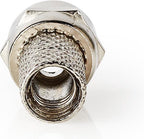F-connector | Mannelijk | Voor 6,8mm-coaxkabels | 25 stuks | Metaal - afbeelding 25