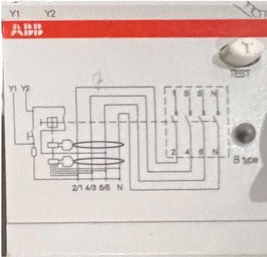 ABB 2CSB204592R1400 AARDLEK in combinatie met SCDS254001R0205 400 volt - afbeelding 5