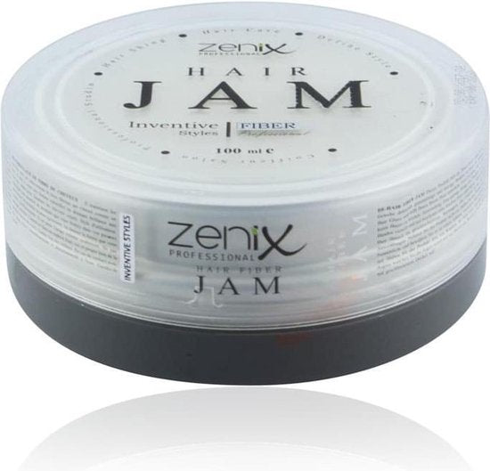 Zenix Hair Jam Fiber Wax Inventive Styles 100 ml - afbeelding 1