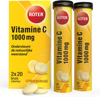Roter Vitamine C 1000mg bruis - Hoge dosering vitamine C ter ondersteuning van je weerstand - 40 bruistabletten met citroensmaak - afbeelding 18