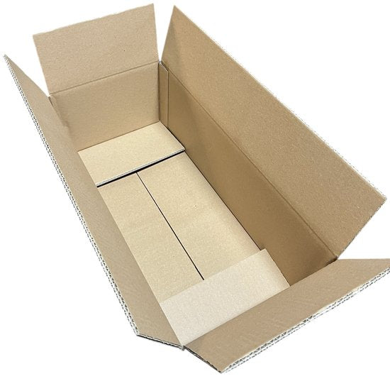 30 x Verhuisdoos met opdruk Afmeting inhoud : 523 mm x 246 mm x 183 mm - afbeelding 1