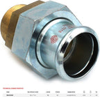 Raccorderie Metalliche Steelpres 384035000 35x1"1/4 Straight Male Union Connector - 1 stuk - afbeelding 2