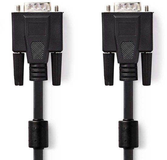 Nedis VGA-Kabel - VGA Male - VGA Male - Vernikkeld - Maximale resolutie: 1024x768 - 3.00 m - Rond - ABS - Zwart - Doos - afbeelding 8
