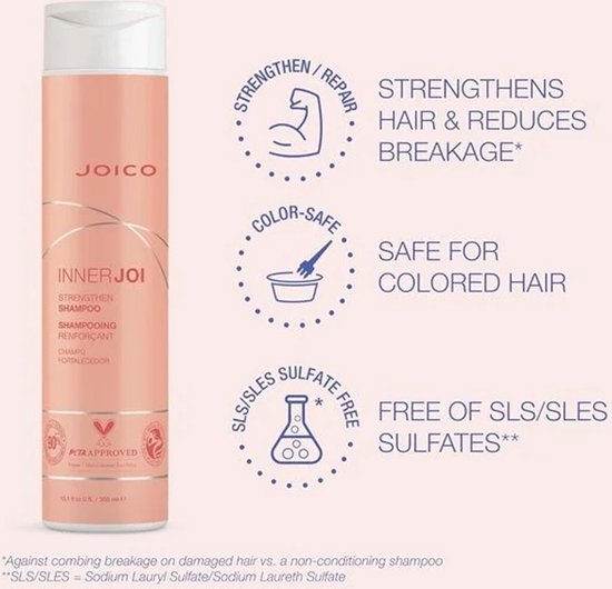 Joico - Innerjoi Strengthen Shampoo - 300ml - afbeelding 4
