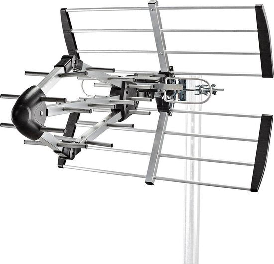 Nedis Buitenantenne - UHF - Ontvangstbereik: ≥50 km - LTE700 - Versterking: 14 dB - 75 Ohm - Antenne lengte: 841 mm - ABS / Aluminium - afbeelding 1