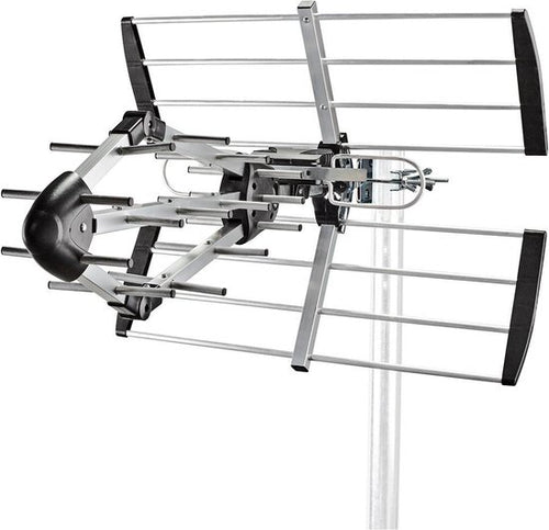 Nedis Buitenantenne - UHF - Ontvangstbereik: ≥50 km - LTE700 - Versterking: 14 dB - 75 Ohm - Antenne lengte: 841 mm - ABS / Aluminium - afbeelding 1