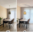 Lightswing® Single 90cm - Ophangsysteem voor één Hanglamp tot 3,5 KG - Roestvrij Staal - 80cm Verplaatsbare Verlichting - Verstelbare Hanglamp Systeem - Hanglampen Eetkamer - afbeelding 9