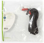 Nedis Stereo-Audiokabel - 2x RCA Male - 2x RCA Male - Vernikkeld - m - Rond - Zwart - afbeelding 59