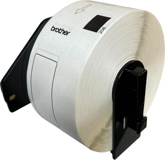 3 stuks originele Brother DK-11208 adreslabel (38mm x 90mm) 3 x 400 st - afbeelding 4