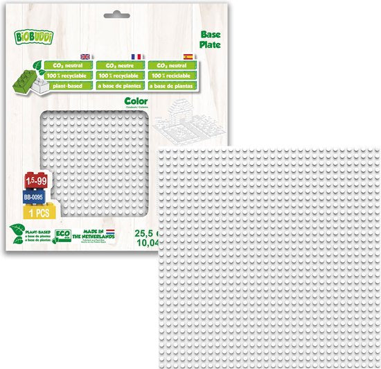 Biobuddi Basisplaten 32x32 basisplaat wit BB-0095 Snow white - afbeelding 6