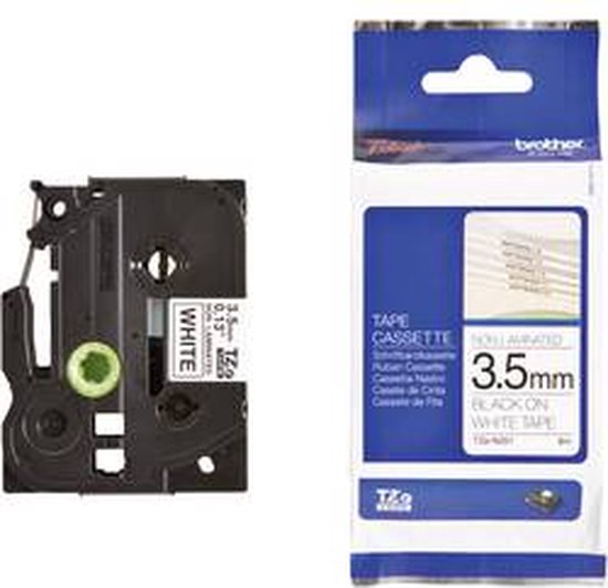 Brother TZeN201 labelprinter-tape TZ - afbeelding 1