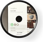 Nedis Coaxkabel op Haspel - Mini Coax - 75 Ohm - Enkelvoudig Afgeschermd - ECA - 100.0 m - Coax - PVC - Wit - Rol - afbeelding 3