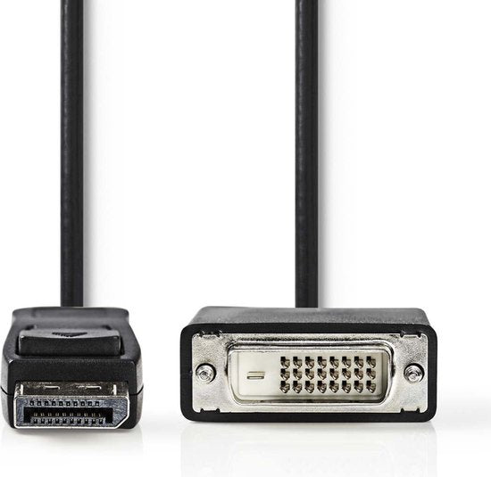 | DisplayPort Male | DVI-D 24+1-Pins Male | | | m | | | Zwart | - afbeelding 7