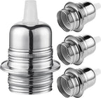 Home Sweet Home - E27 fItting - Geborsteld staal - 4/4/8.5cm - Rond - voor E27 lamphouder gemaakt van metaal - geschikt voor E27 lichtbron - - afbeelding 10
