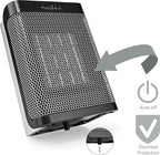 Nedis Keramische PTC-Ventilatorkachel - 1000 / 1500 W - 2 Verwarmingsmodi - Instelbare thermostaat - Oververhittingsbeveiliging - Omvalpreventie - afbeelding 3