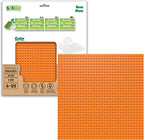 BiOBUDDi Basisplaten 32x32 basisplaat oranje BB-0095 Pumpkin Orange - afbeelding 3