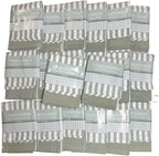 40 x Theedoek 50 cm x 50 cm Grijs 100 % Katoen - afbeelding 1