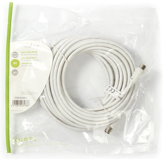 Nedis - IEC (Coax) - IEC (Coax) Female - PVC - afbeelding 48
