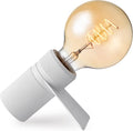 Home Sweet Home - Moderne tafellamp Matrix - Wit - 11/10.2/5.3cm - bedlampje - geschikt voor E27 LED lichtbron - gemaakt van Metaal - afbeelding 1