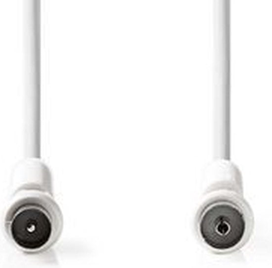 Coaxkabel 120 dB | IEC (Coax) Male - IEC (Coax) Female | 1,5 m | Wit - afbeelding 5