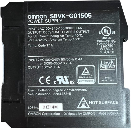 Omron S8VK-G01505 - afbeelding 2
