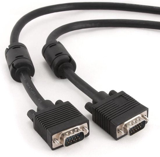 VGA-kabel | VGA male  -  VGA male | m | Zwart - afbeelding 24