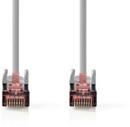 Nedis CAT6 Netwerkkabel - RJ45 Male - RJ45 Male - S/FTP - 2.00 m - Rond - LSZH - Grijs - Envelop - afbeelding 2