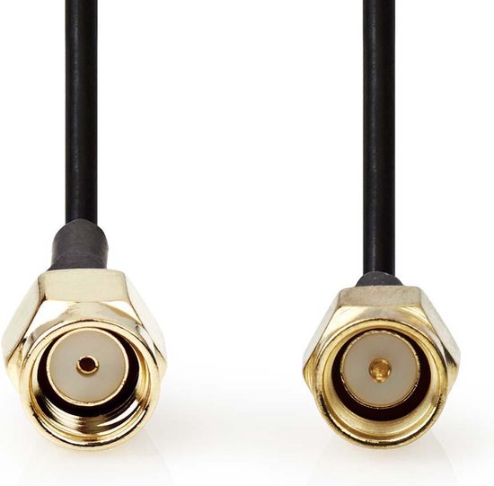 Nedis SMA (m) - SMA (v) verlengkabel - RG-174 / 50 Ohm - meter - afbeelding 20
