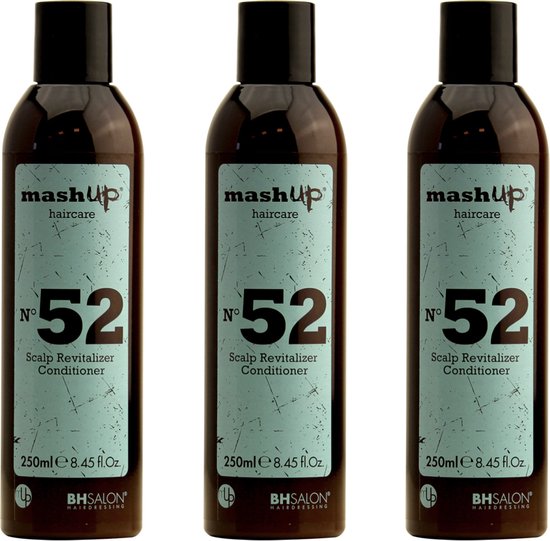 mashUp haircare N° 52 Scalp Revitalizer Conditioner 250ml - 3 stuks - afbeelding 1