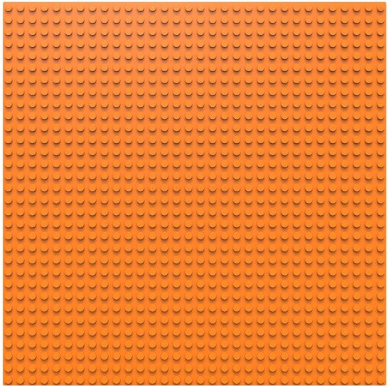BiOBUDDi Base Plate Oranje 25,5cm x 25,5cm BB-0095 - 6 stuks - afbeelding 4