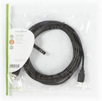 Nedis USB-kabel m USB A Zwart - afbeelding 3