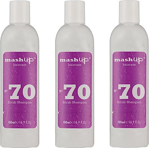 mashUp haircare N° 70 Scrub Shampoo 100ml – 3 stuks - afbeelding 1
