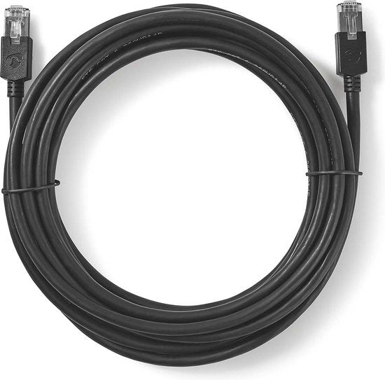 Nedis CAT6 Netwerkkabel - RJ45 Male - RJ45 Male - F/UTP - 15.0 m - Rond - LSZH / PVC - Antraciet - Window Box - afbeelding 5