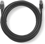 Nedis CAT6 Netwerkkabel - RJ45 Male - RJ45 Male - F/UTP - 15.0 m - Rond - LSZH / PVC - Antraciet - Window Box - afbeelding 5