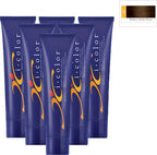 ISO i color Permanent Conditioning Crème Color 60ml 4G Medium Golden Brown x 6 tubes - afbeelding 1