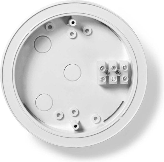 Magnetische Dectectorbeugel | Diameter: 128 mm | Schroef en plug | Aantal producten in verpakking: 1 | Wit - afbeelding 5