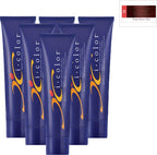 ISO i color Permanent Conditioning Crème Color 60ml 5R (5.5) Deep Auburn Red x 6 tubes - afbeelding 1